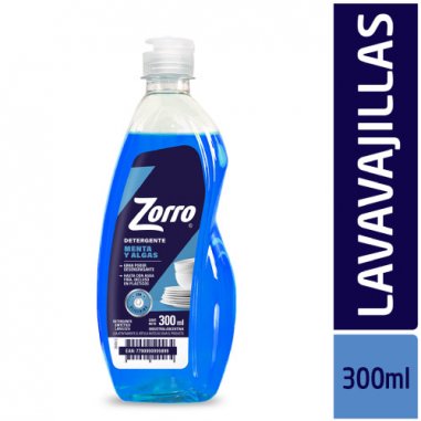 ZORRO Ultra Lavavajillas Menta 300ml