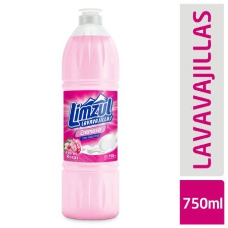 LIMZUL Lavavajillas Rosas 750ml