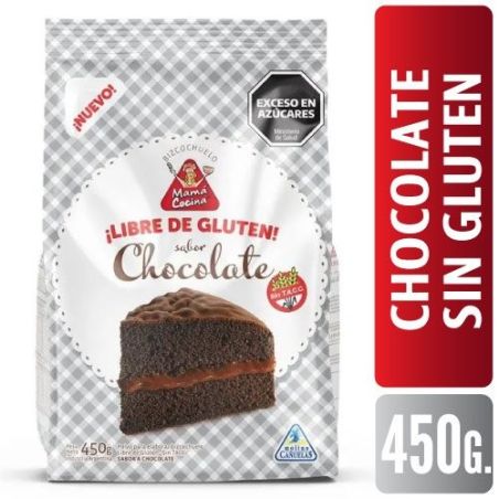 MAMA COCINA SIN Tacc Bizcochuelo Chocolate 450gr