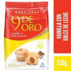 9 DE ORO Galletitas Con Canela 160gr