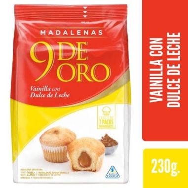 9 DE ORO Galletitas Con Canela 160gr