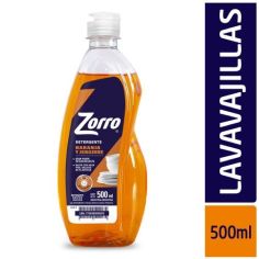 ZORRO Ultra Lavavajillas Naranja 500ml