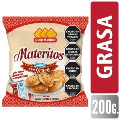 GOLD MUNDO Bizcocho Grasa 200gr