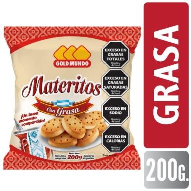 GOLD MUNDO Bizcocho Grasa 200gr