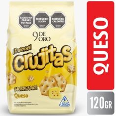 CRUJITAS Galletas Queso 120G