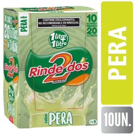 RINDE 2 JUGO 1+1  Pera13GR X 10UN
