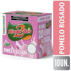 RINDE 2 JUGO 1+1  Pomelo 13GR X 10UN
